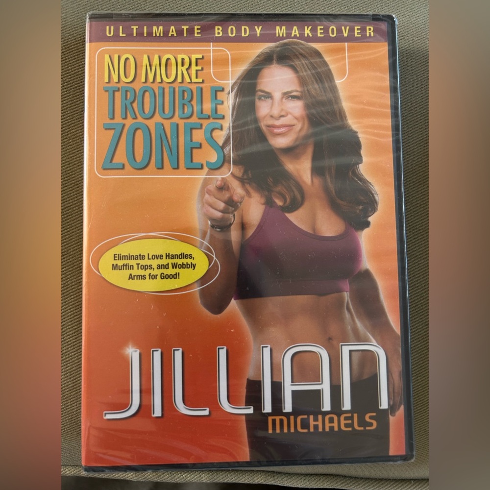 Jillian Michaels DVD- No More Trouble Zones-NEW!